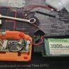 LoRa V4 Development Board for IoT applications inside a MeshCore branded 3D printed case, designed by awollowa on MakerWorld